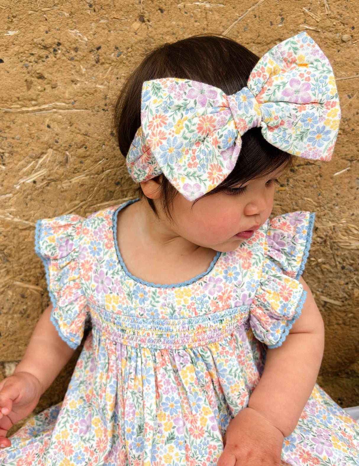 Bow Headband l Isabella Print