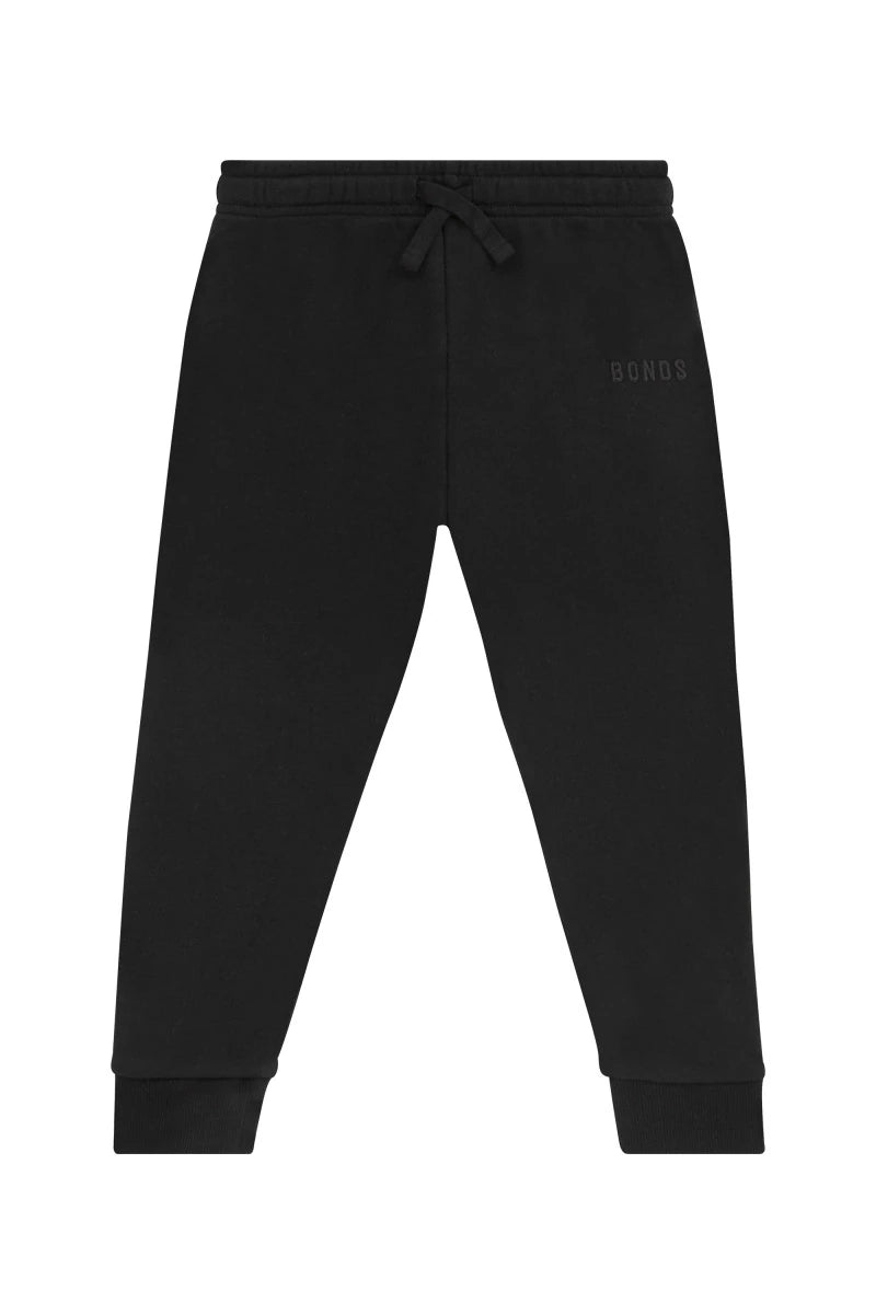 Kids Fleece Trackie | Nu Black
