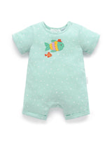 Fancy Fish Growsuit l Aloe Bubble Print