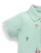 Polo Growsuit l Cancun Broderie