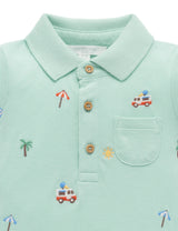 Polo Growsuit l Cancun Broderie