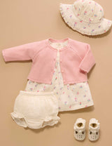 Ruffle Sun Hat l Marigold Print