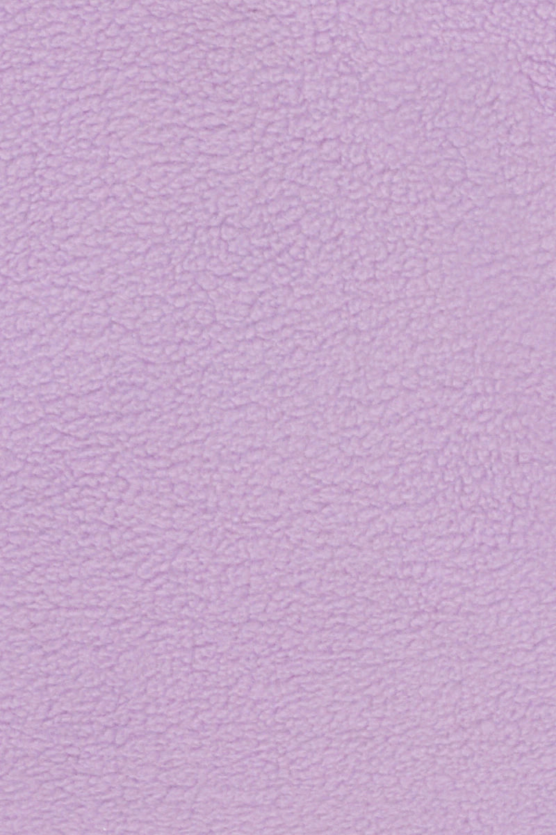 Teddy Fleece Half-Zip Pullover | Cotton Purple Pansy