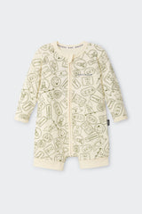 Wonderfrsh L/S Romper | Camp Bonds Outline Levitating