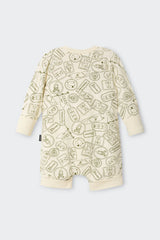 Wonderfrsh L/S Romper | Camp Bonds Outline Levitating