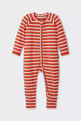 Wide Needle Rib Zippy | Triple Stripe Wide Needle Rib & Suga