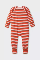 Wide Needle Rib Zippy | Triple Stripe Wide Needle Rib & Suga