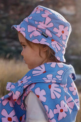 Baby Bucket Hat | Blossom Block Purple