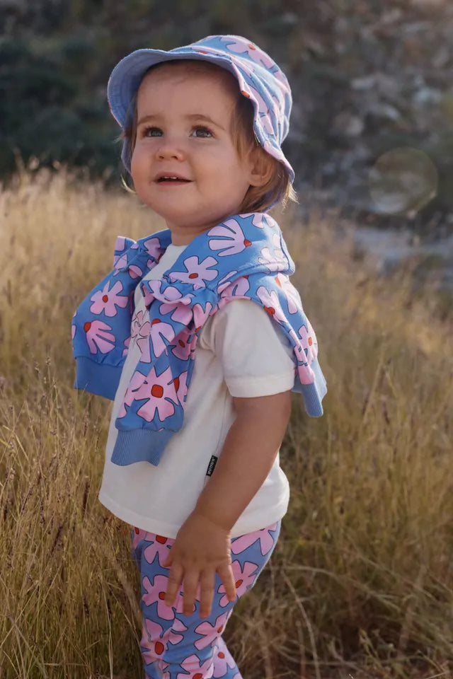 Baby Bucket Hat | Blossom Block Purple