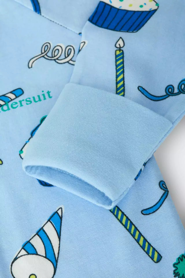 Zip Wondersuit | Birthday Kid Blue