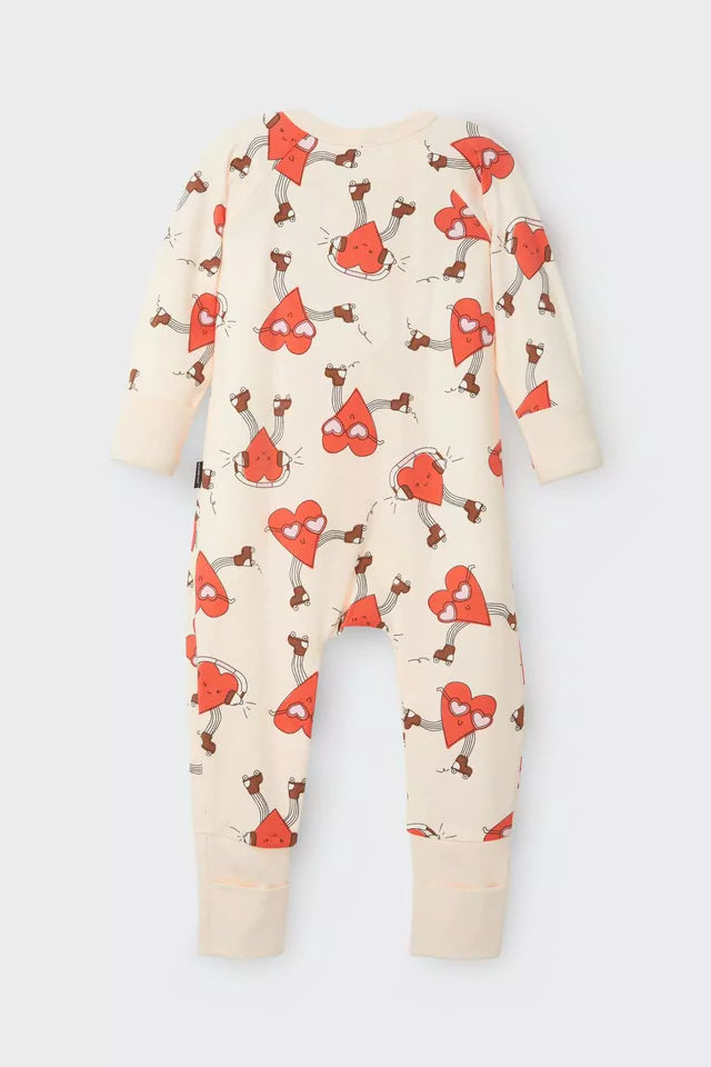 Zip Wondersuit | Heart Beats Red