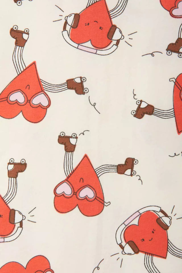 Zip Wondersuit | Heart Beats Red