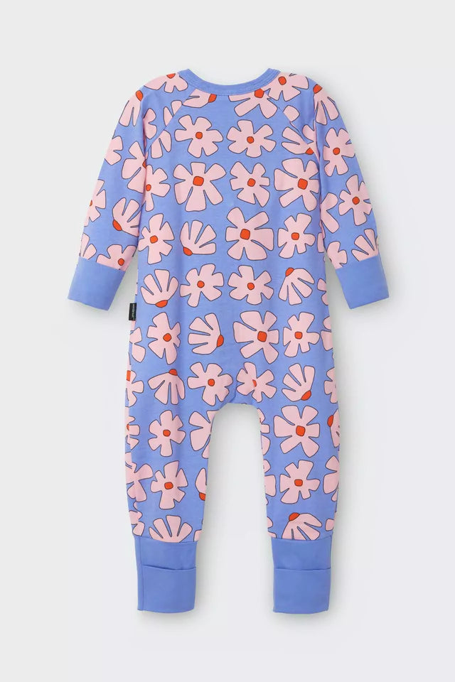 Zip Wondersuit | Blossom Block Purple