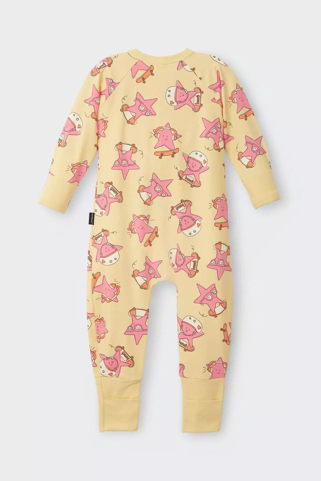 Zip Wondersuit | Star Shred Pink