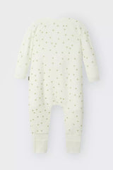 Poodlette Zip Wondersuit | Ditsy Dot Green