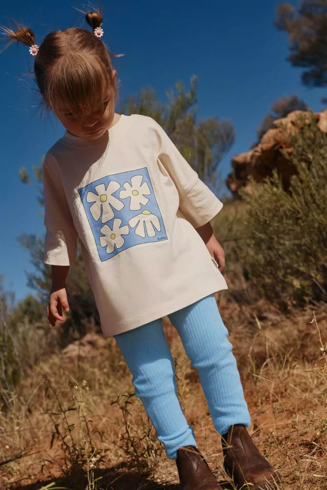 Kids Short Sleeve Drop Shoulder Tee