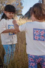 Kids Short Sleeve Drop Shoulder Tee