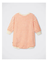 Baby Terry Slouchy Suit | Candy Stripe