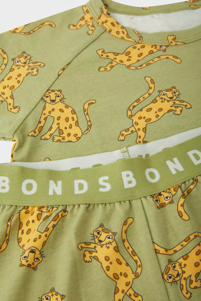 Kids Long Sleeve Sleep Set | Cheeky Cheetah