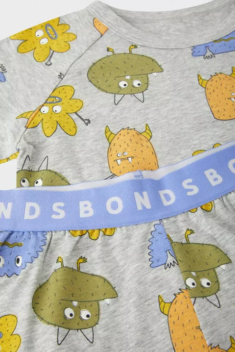 Kids Long Sleeve Sleep Set | Boo Buddy Marle