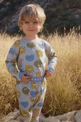 Kids Long Sleeve Sleep Set | Boo Buddy Marle