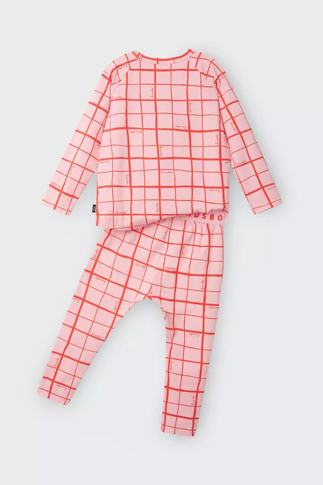 Kids Long Sleeve Sleep Set | Skater Squars