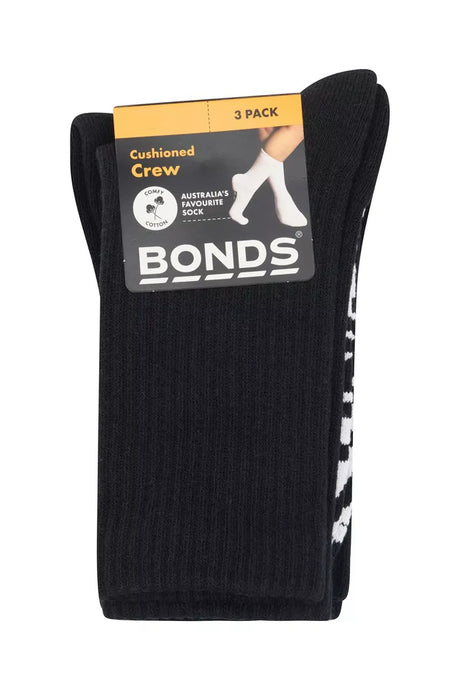 Kids Cushioned Crew 3 Pack