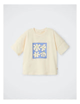 Ringer Tee | Flower Grid