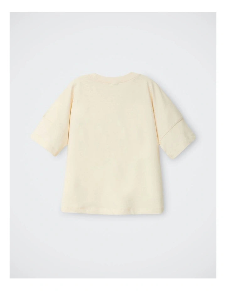 Ringer Tee | Flower Grid