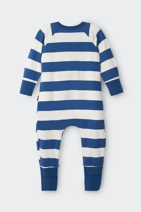 Zip Wondersuit | Moonlit Sky & Marscapone Stripe