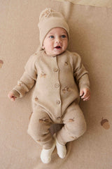 Easton Onepiece | Forest Acorns Cashew Marle