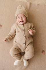Easton Onepiece | Forest Acorns Cashew Marle