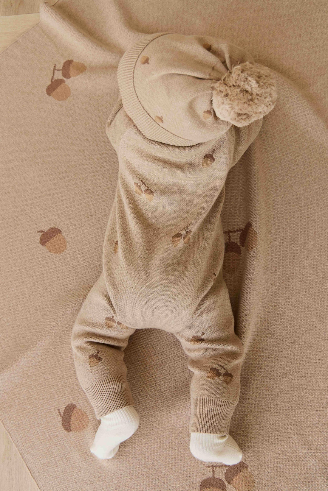 Easton Onepiece | Forest Acorns Cashew Marle