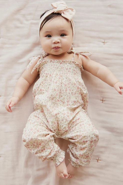 Organic Cotton Summer Playsuit | Fifi Floral