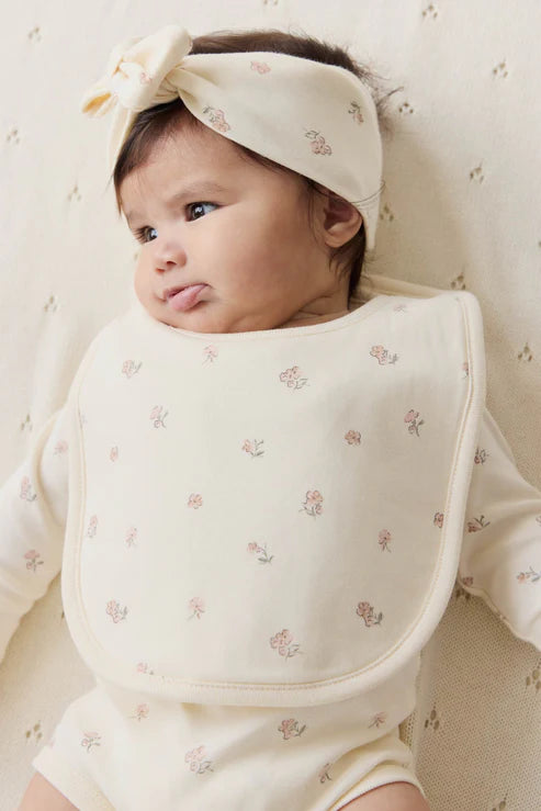 Organic Cotton Bib | Meredith Egret