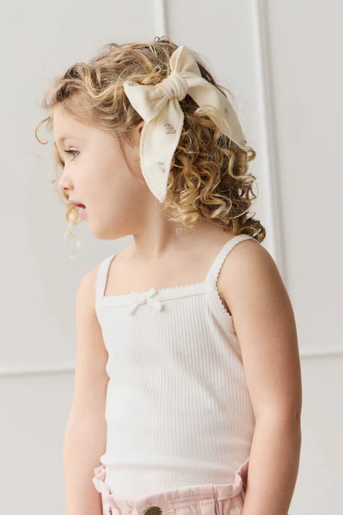 Organic Cotton Bow | Meredith Egret