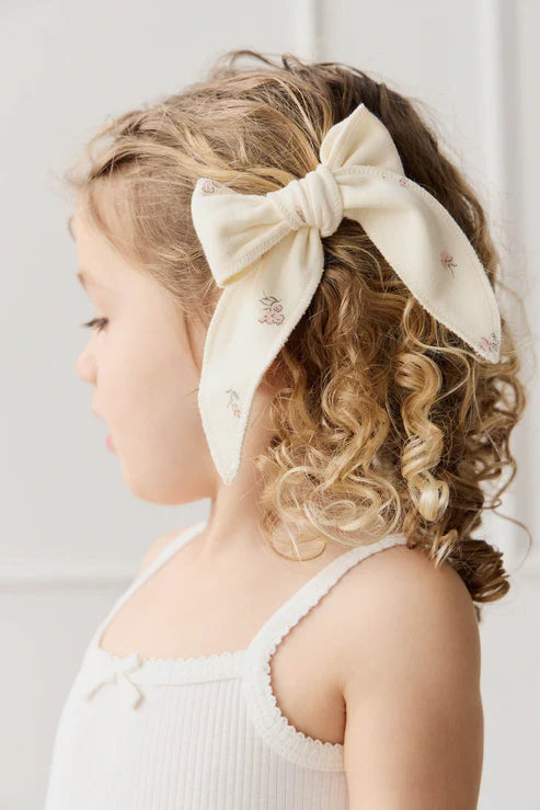 Organic Cotton Bow | Meredith Egret