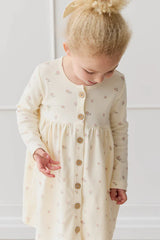 Organic Cotton Poppy Dress | Meredith Egret