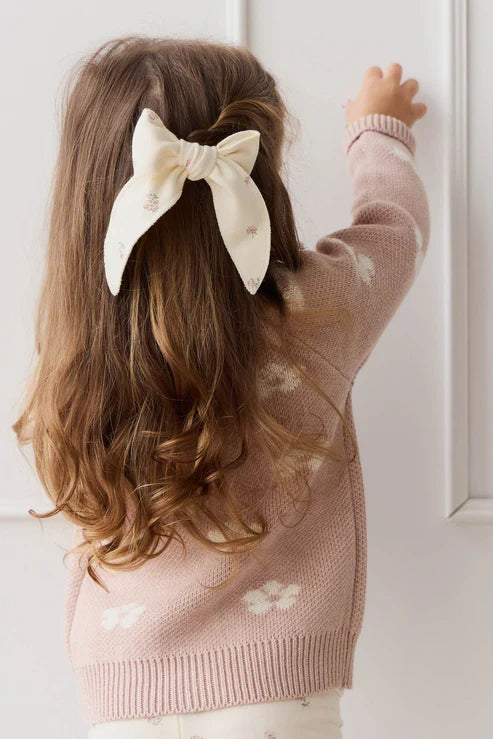 Organic Cotton Bow | Meredith Egret