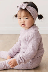 Organic Cotton Headband | Lulu Bloom Iris