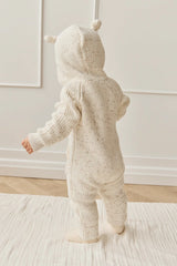Bear Knit Onepiece | Pistachio Fleck