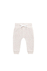 Organic Cotton Lilith Track Pant | Victoria Blush