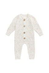 Alfie Knitted Onepiece | Oatmeal Hay Fleck