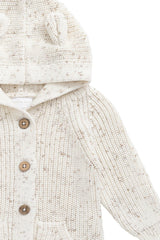 Bear Knit Onepiece | Pistachio Fleck