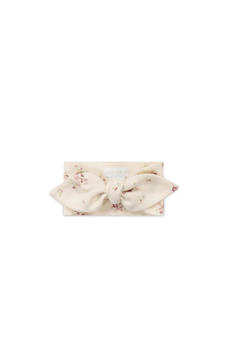 Organic Cotton Headband | Lauren Floral Tofu