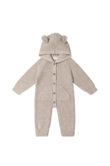 Bear Knit Onepiece | Sand Marle Fleck