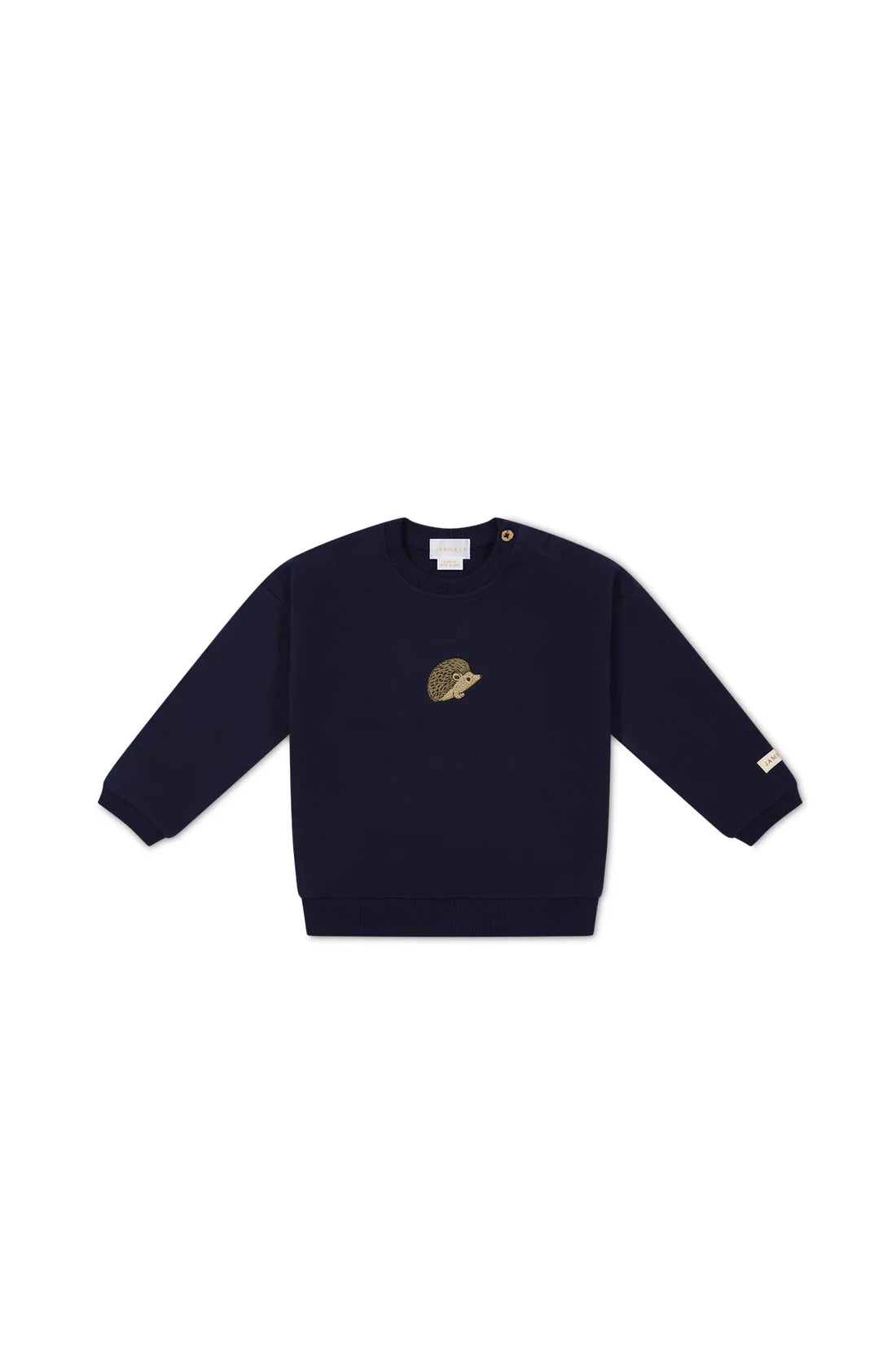 Organic Cotton Damien Sweatshirt | Constellation Hedgehog