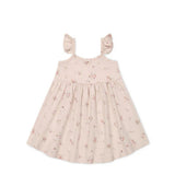 Organic Cotton Gracelyn Dress | Petite Fleur Soft Peony