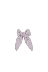 Organic Cotton Bow | Lulu Bloom Iris