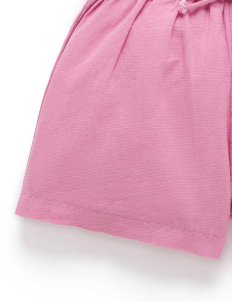 Linen Blend Short | Fig
